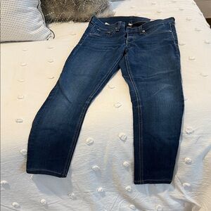 Dark Blue Denim Jeans